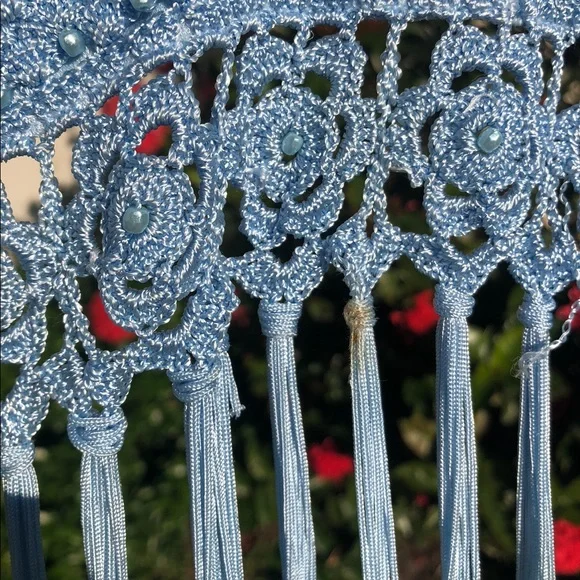 Y2K Sky Blue Halter Top 🦋☁️ - Picture 2 of 4